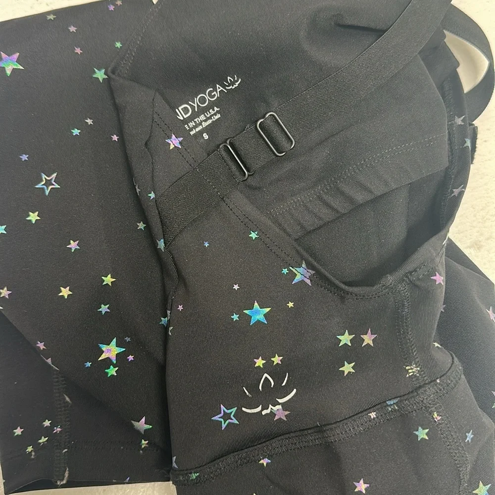 Beyond Yoga Black Star Print Jumpsuit - Picture 5 of 7